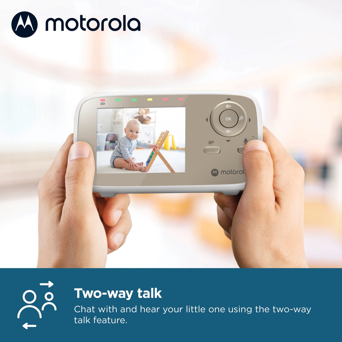 Motorola Nursery VM483 Babyfoon Video Monitor