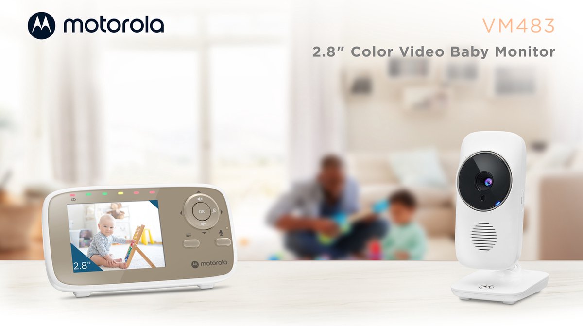 Motorola Nursery VM483 Babyfoon Video Monitor