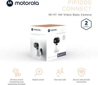 Motorola PIP1000 babyfoon met camera wit