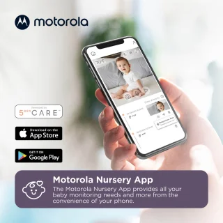 Motorola PIP1000 babyfoon met camera wit