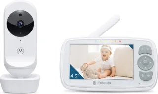 Motorola VM34 Babyfoon met Camera en 4.3-Inch Kleurendisplay