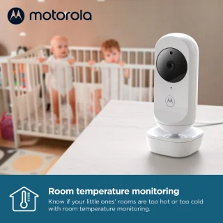 Motorola VM34 Babyfoon met Camera en 4.3-Inch Kleurendisplay