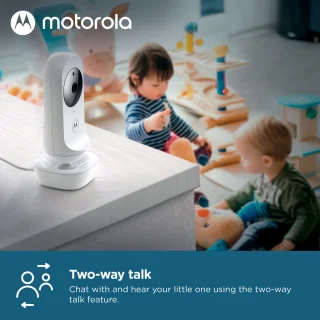 Motorola VM34 Babyfoon met Camera en 4.3-Inch Kleurendisplay