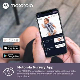 Motorola VM44 Connect Baby Monitor Wit