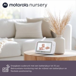 Motorola VM45 CONNECT — slimme babybewaking met app-toegang en helder beeld