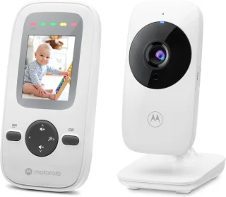 Motorola VM481 Babyfoon met Video en 2-Inch Kleurendisplay Wit