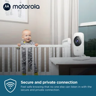 Motorola VM482 Babyfoon met Camera Wit