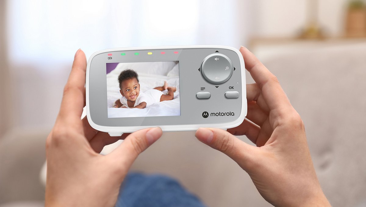 Motorola VM482 Babyfoon met Camera Wit