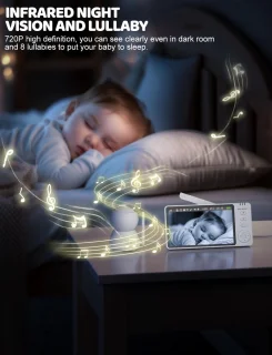 Namajunas Babyfoon met camera