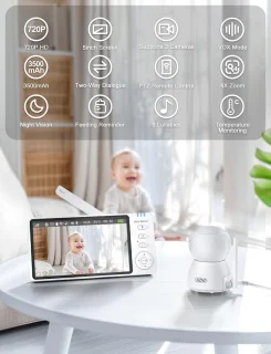 Namajunas Babyfoon met camera