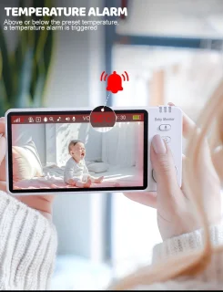 Namajunas Babyfoon met camera