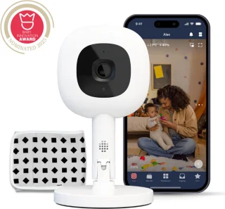 Nanit Pro Camera Babyfoon met Flex Standaard en Ademhalingsband