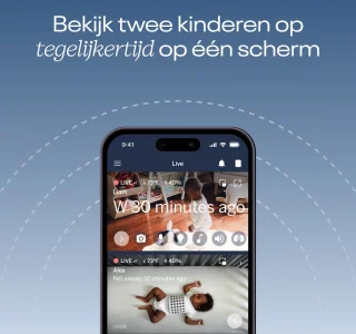 Nanit Pro Camera Babyfoon met Flex Standaard en Ademhalingsband