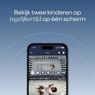 Nanit Pro Camera Babyfoon met Vloerstandaard