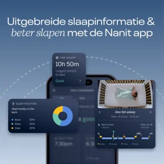 Nanit Pro Camera Babyfoon met Vloerstandaard