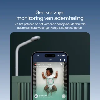 Nanit Pro Camera Babyfoon met Vloerstandaard