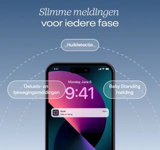 Nanit Pro Camera Babyfoon met Vloerstandaard