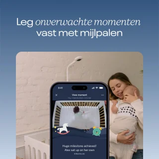 Nanit Pro Camera Babyfoon met Vloerstandaard