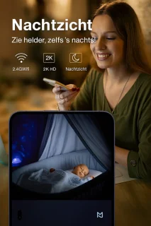 Narvie Babyfoon WiFi-camera