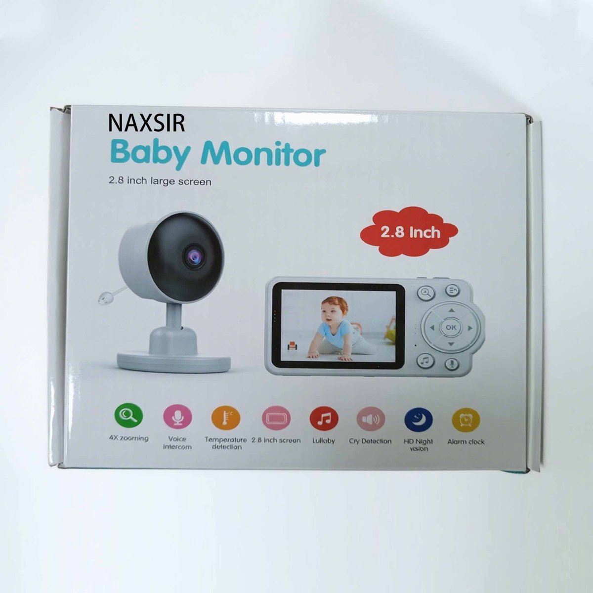 Wat vinden we goed aan de NAXSIR babyfoon met camera