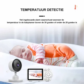 NAXSIR babyfoon met camera
