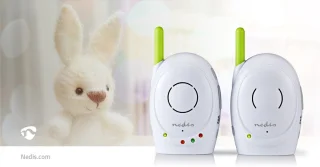 Nedis Babyfoon FHSS Groen/Wit