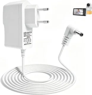 Netsnoer 5 V 1 A - 2 meter vervangende oplader voor HelloBaby HB50 HB66