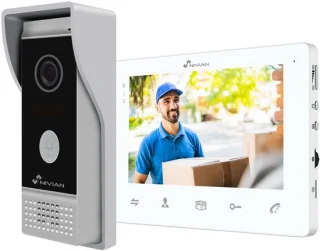 Nivian video-deurintercomsysteem analoog met 7 inch monitor
