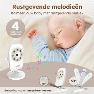 Nodija Babyfoon met Camera