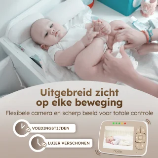 Nodija Babyfoon met Camera