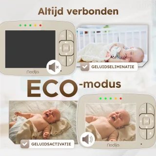 Nodija Babyfoon met Camera