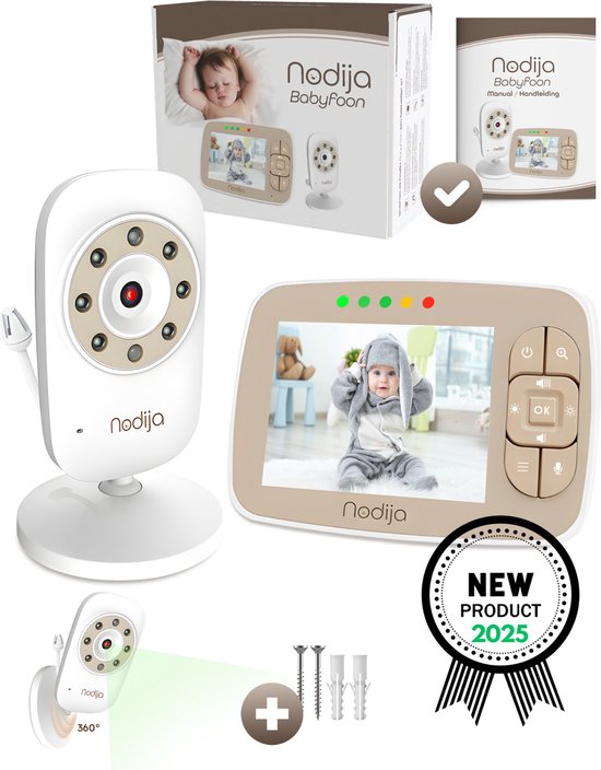 Nodija Babyfoon met Camera review