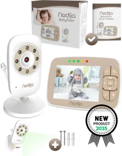 Nodija Babyfoon met Camera