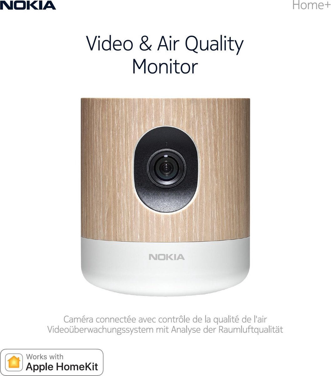 Nokia Home slimme camera & luchtkwaliteitsmeter