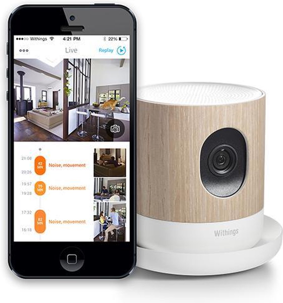Nokia Home slimme camera & luchtkwaliteitsmeter