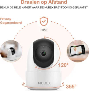 Nubex Babyfoon met camera