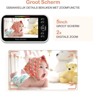 Nubex Babyfoon met camera