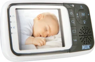 NUK Control+ Babyfoon met camera Wit/Antraciet
