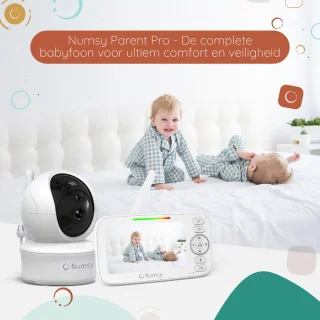 Numsy Parent Pro Babyfoon met Camera