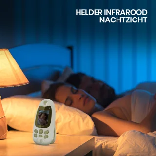 Oemmie Babyfoon met Camera Wit
