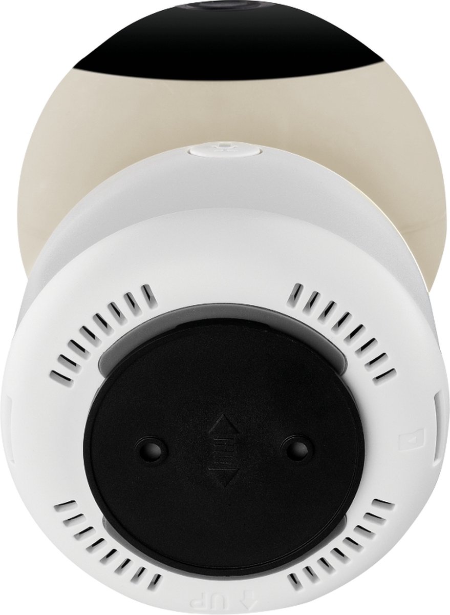omajin Baby Camera 2K HD Pan & Tilt Wit inclusief 64GB MicroSD