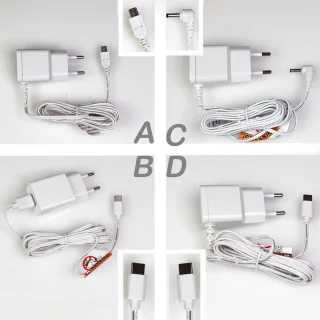 Oplaadkabel babyfoon type c zwart