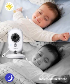 Orretti V8 Babyfoon met camera