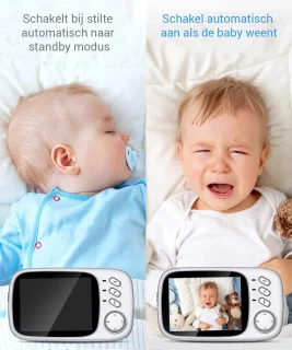 Orretti V8 Babyfoon met camera