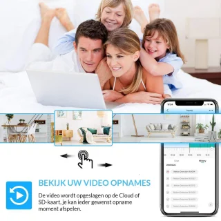 Orretti® X3 Babyfoon met Camera