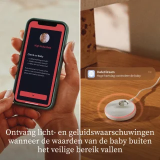 Owlet Dream Duo – Dream Sight camera & Dream Sock babymonitor