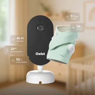 Owlet Dream Duo – Dream Sight camera & Dream Sock babymonitor