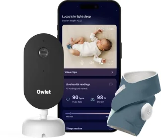 Owlet Dream Duo Dream Sight & Dream Sock Babymonitor