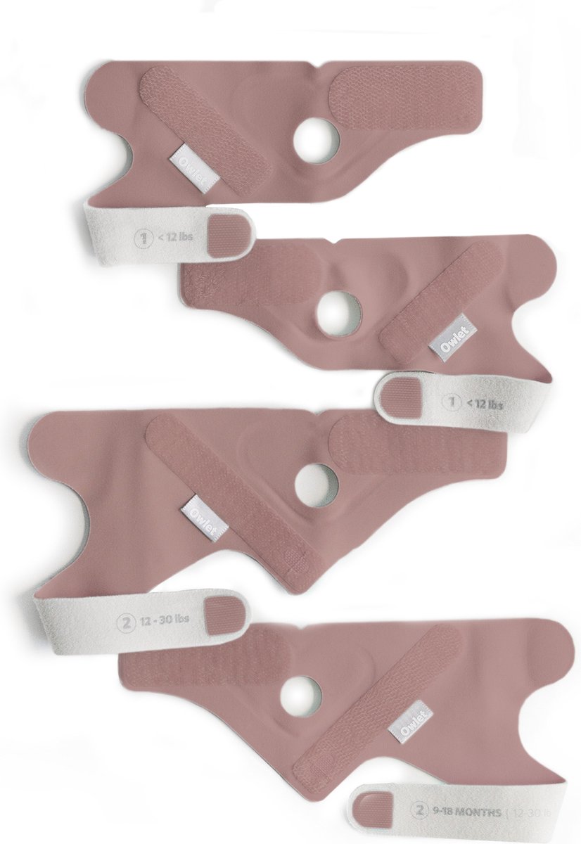 Owlet Smart Sock Accessoireset Dusty Rose