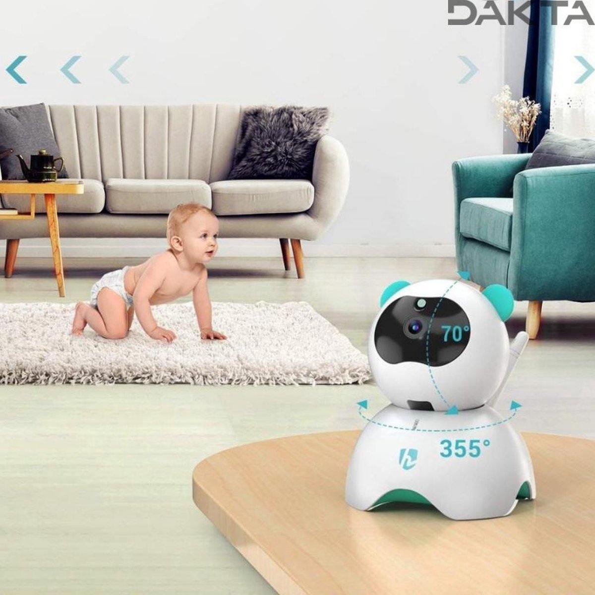 OxyFlowzy Babyfoon Camera met Display en Monitor